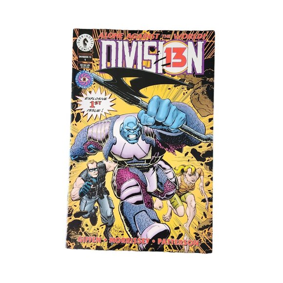 Dark Horse Division 13 #1 1994 Comic Book Collector Bagged Boarded - Picture 1 of 2
